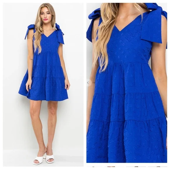 05 Fabulous Tie-Strap Baby Doll Dress - Picture 2 of 3